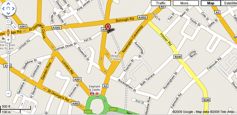 LSBU Map